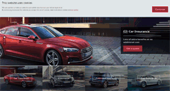 Desktop Screenshot of insurewithaudi.co.uk