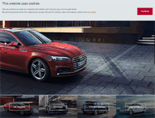 Tablet Screenshot of insurewithaudi.co.uk
